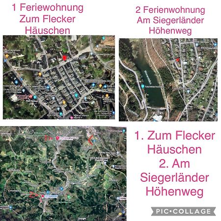 Ferienwohnung " Zum Flecker Haeuschen" In Der Altstadt Freudenberg Фройденберг Экстерьер фото