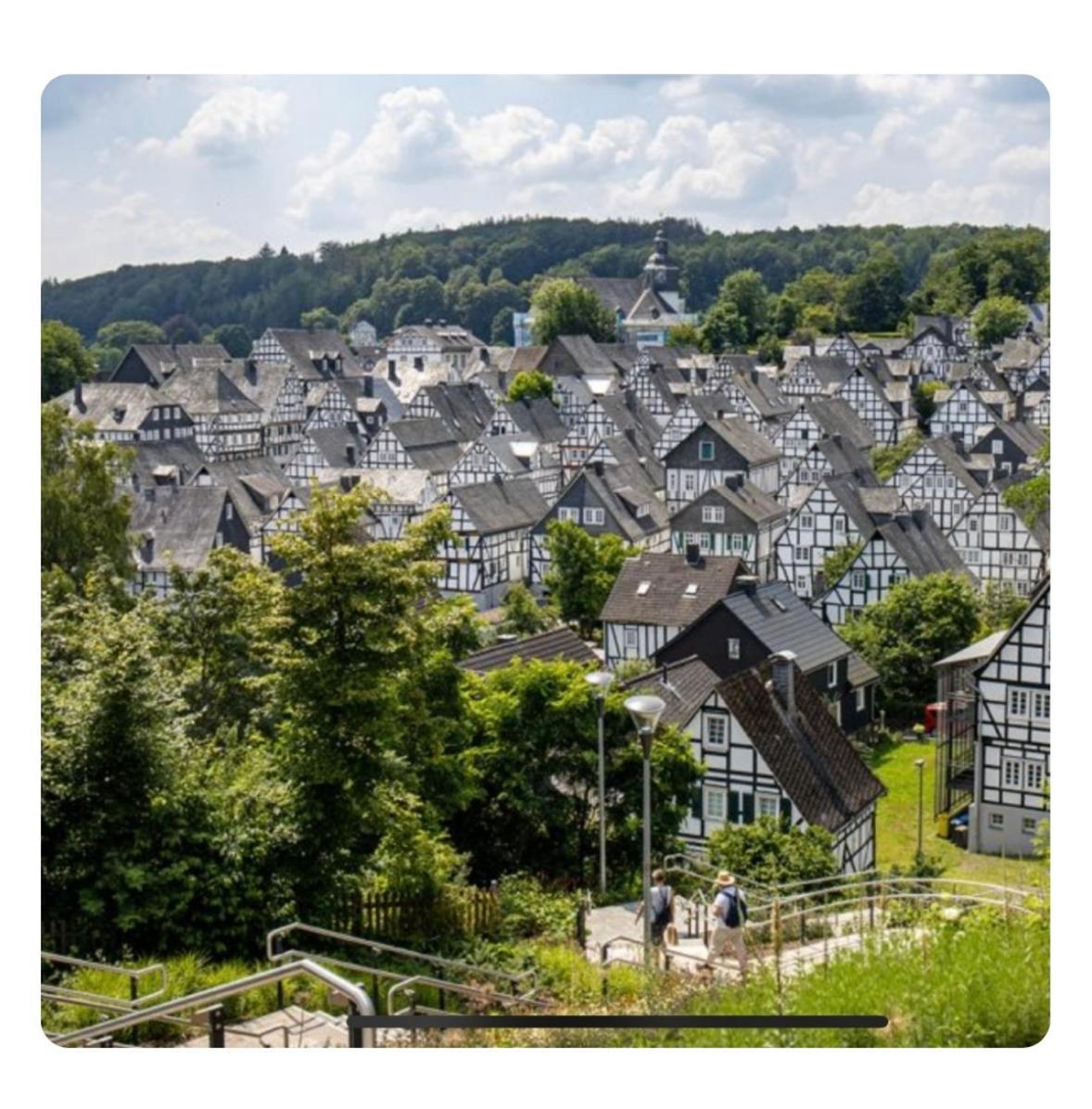 Ferienwohnung " Zum Flecker Haeuschen" In Der Altstadt Freudenberg Фройденберг Экстерьер фото